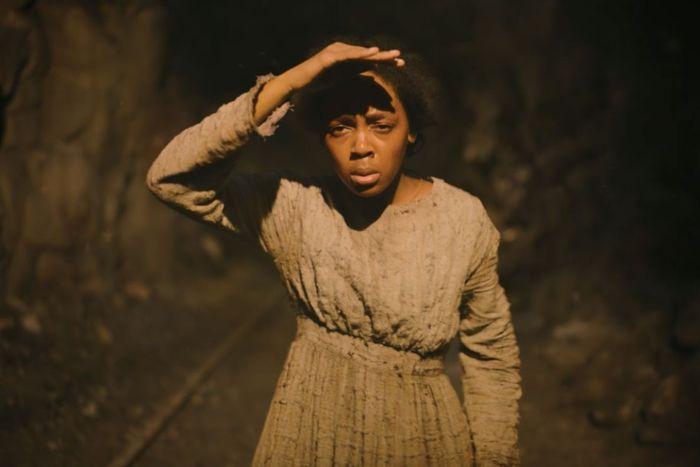 صحنه ای از سریال راه آهن زیرزمینی