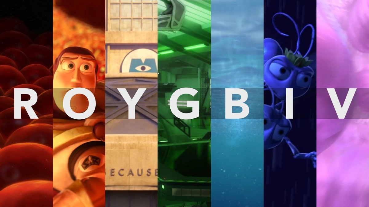 Pixar ROYGBIV
